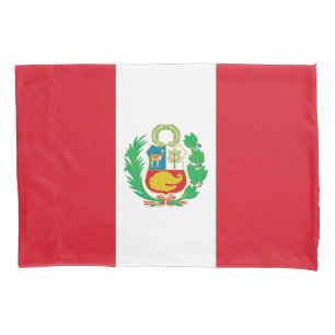 Peru Flag Pillowcase
