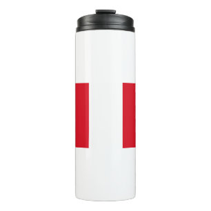 Peru Flag Thermal Tumbler