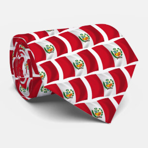 Peru Flag Tie