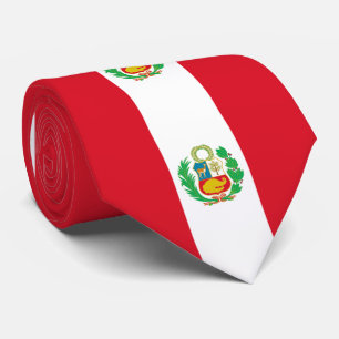 Peru Flag Tie