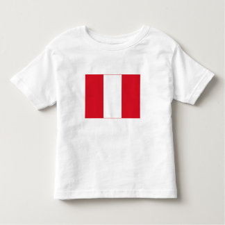Peru Flag Toddler T-Shirt