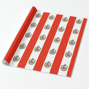 Peru Flag Wrapping Paper