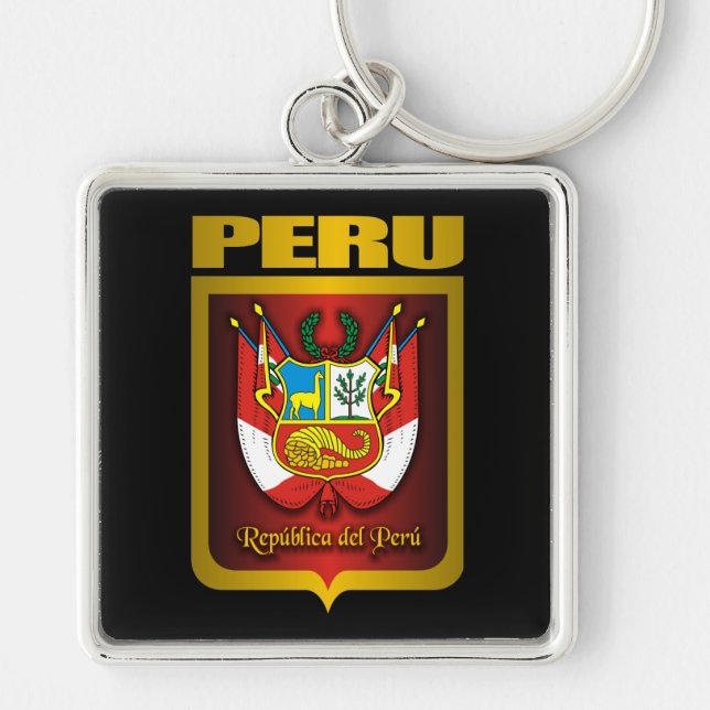 "Peru Gold" Key Ring (Front)