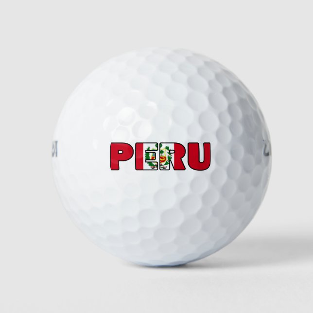 Peru Golf Balls (Front)