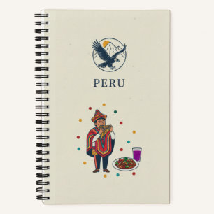 Peru Heritage & Andean Travel Photo Archive Notebook