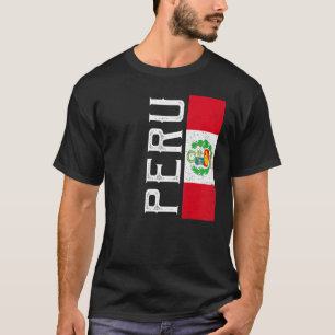 Peru Heritage Pride Country Support Peruvian Flag T-Shirt