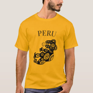 Peru, Incan Dog design, men's T-Shirt