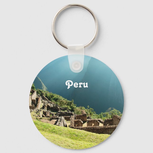 Peru Landscape Key Ring (Front)