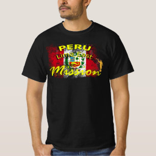 Peru Lima East Mormon LDS Mission T-Shirt