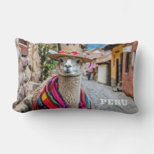 Peru Llama Lumbar Cushion