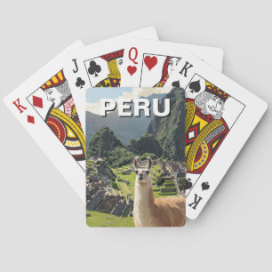 Peru Llama Playing Cards