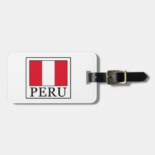 Peru Luggage Tag