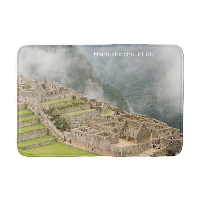 Peru Machu Picchu Bath Mat (Front)