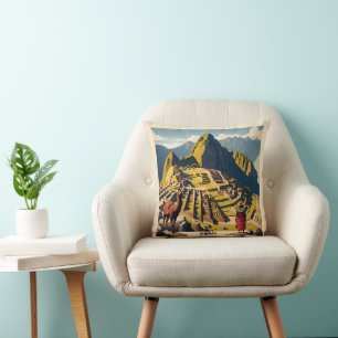 Peru Machu Picchu Cushion