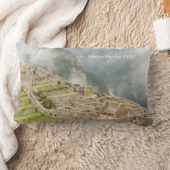 Peru Machu Picchu Lumbar Cushion (Blanket)