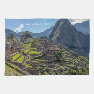 Peru Machu Picchu Tea Towel