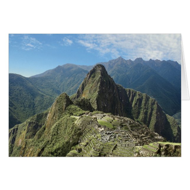 Peru, Machu Picchu, the ancient lost city of 3 (Front Horizontal)