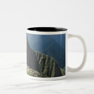 Peru, Machu Picchu, the ancient lost city of 3 Two-Tone Coffee Mug