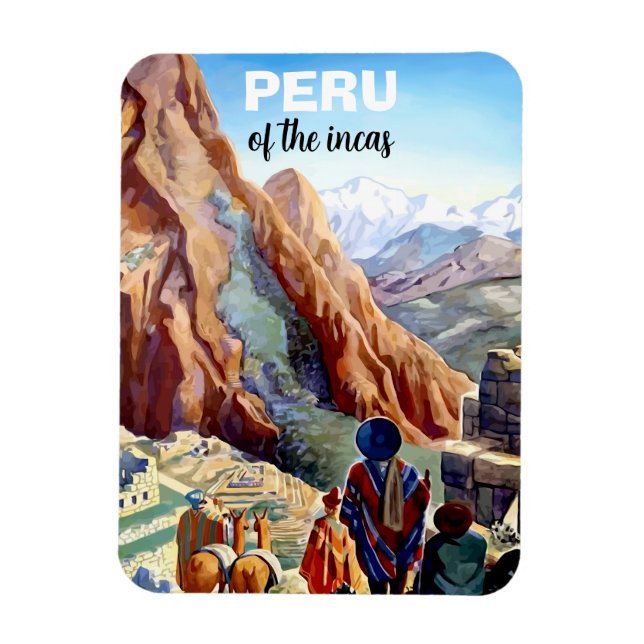 Peru Magnet (Vertical)