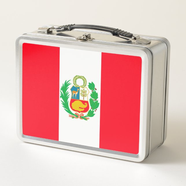 Peru Metal Lunch Box (Front)