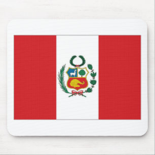 Peru National Flag Mouse Pad