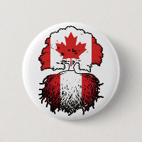 Peru Peruvian Canadian Canada Tree Roots Flag