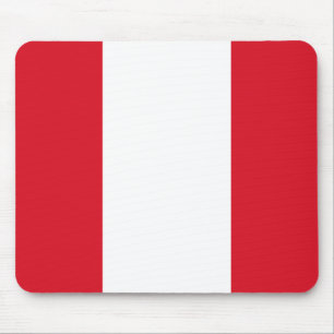 Peru (Peruvian) Flag Mouse Pad