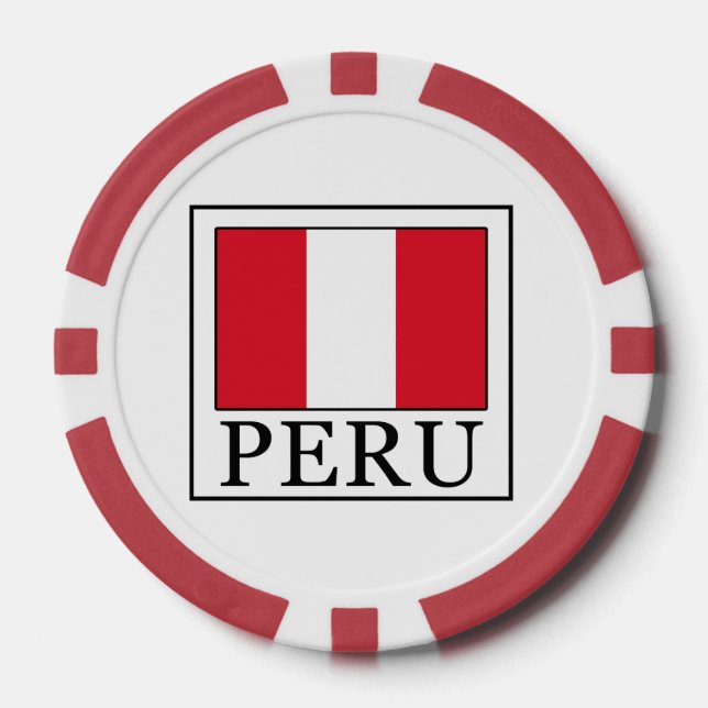 Peru Poker Chips (Front)