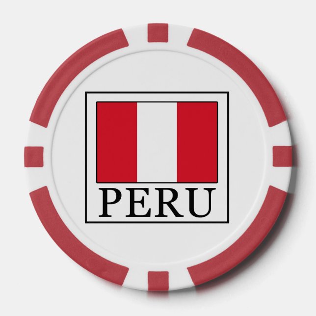 Peru Poker Chips (Front)