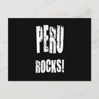Peru Rocks! Postcard