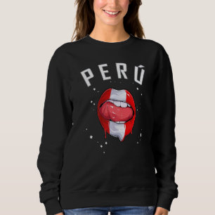 Peru Soccer & Sports Team Peruvian Fan Sweatshirt