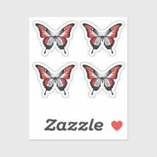 Peru Swallowtail Butterfly Flag