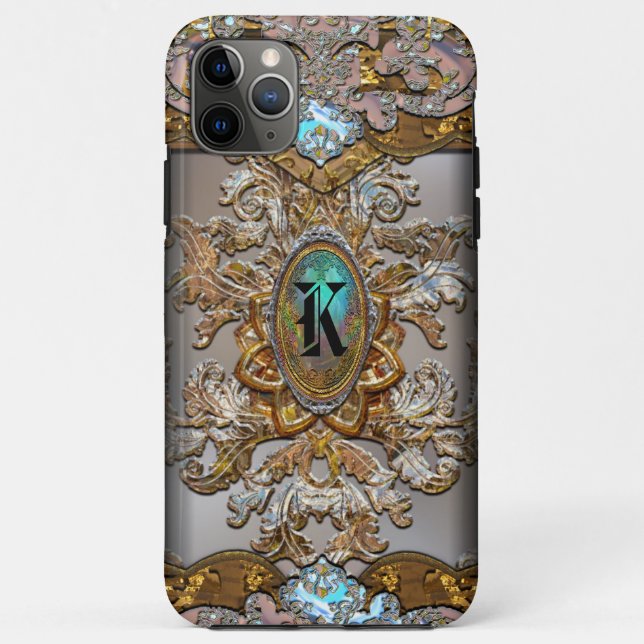 Perucho French Monogram Case-Mate iPhone Case (Back)