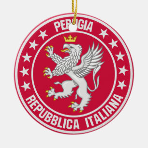 Perugia ceramic ornament