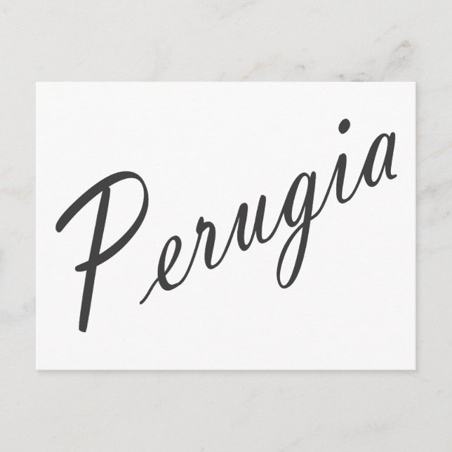 perugia postcard (Front)