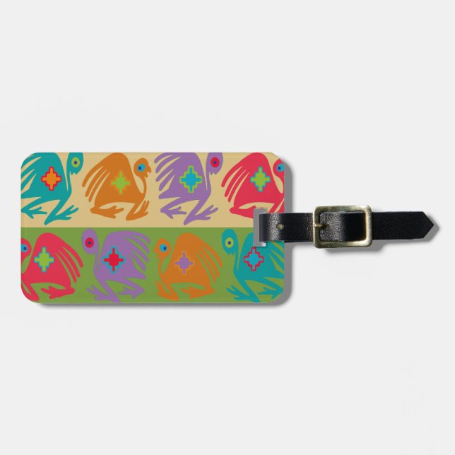 Peruvian Birds Luggage Tag (Front Horizontal)