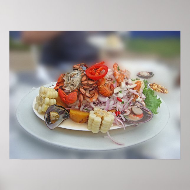 Peruvian Ceviche Poster (Front)