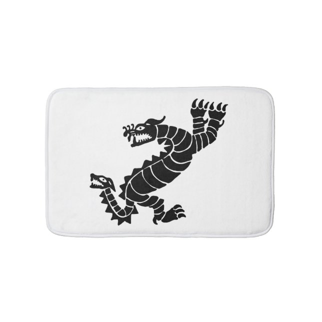 Peruvian Dragon Bath Mat (Front)