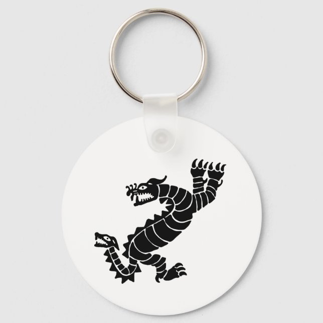 Peruvian Dragon Key Ring (Front)