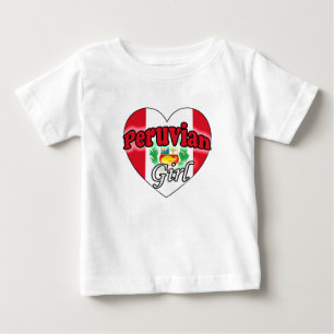 Peruvian Girl Baby T-Shirt