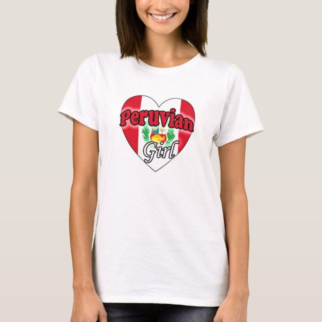 Peruvian Girl T-Shirt (Front)