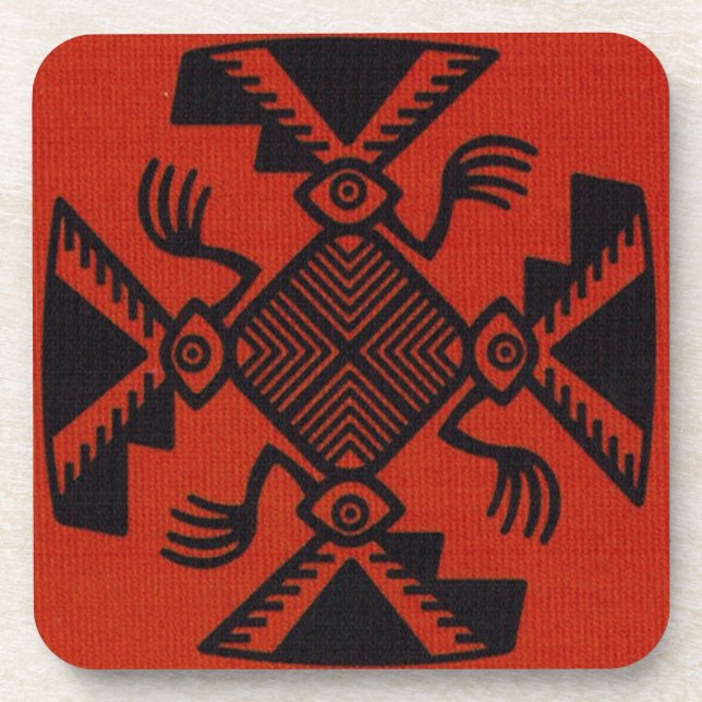 Peruvian Inca Bird Coaster (Front)