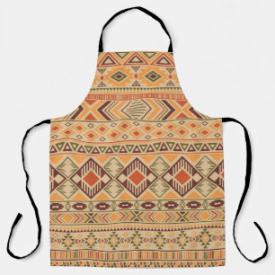Peruvian Indian: Tribal Geometric Seamless Apron