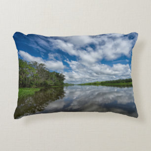 Peruvian Jungle Reflections Decorative Cushion