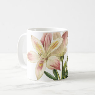 Peruvian lily(Alstromeria pelegrina) by Redouté Coffee Mug