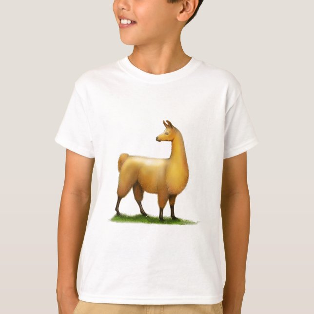 Peruvian Llama T-Shirt (Front)