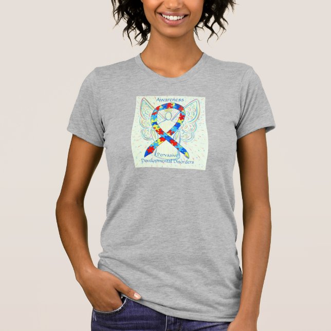 Pervasive Developmental Disorders Ribbon Shirt (Front)