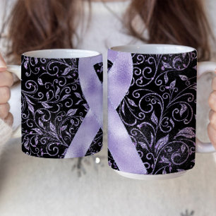 Perwinkle Awareness Ribbon Mug Design