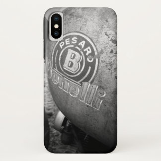 Pesaro Benelli vintage motorcycle. iPhone X Case
