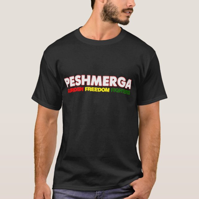 Peshmerga KURDISH FREEDOM FIGHTERS T-Shirt (Front)